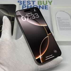 IMG_3339 iPhone 16 Pro Max 256GB naturel /krasvrij /95% batt /garantie