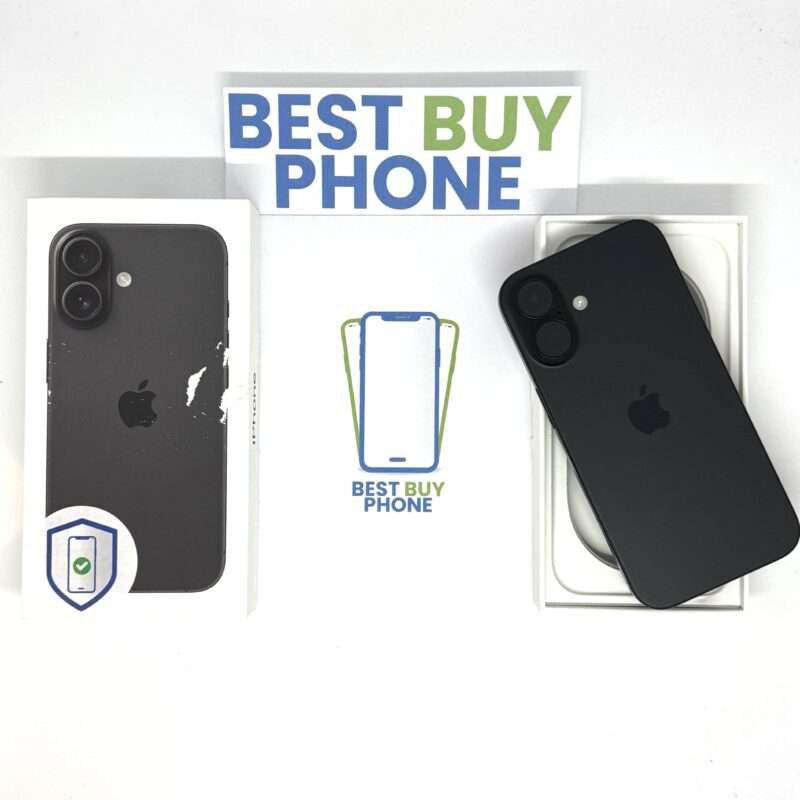 IMG_3367 iPhone 16 128GB zwart /zeer net /89% batt /garantie