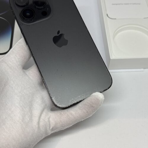 IMG_3401 iPhone 14 Pro 512GB zwart /krasvrij scherm /100% batt /garantie