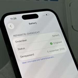 IMG_3407 iPhone 14 Pro 512GB zwart /krasvrij scherm /100% batt /garantie