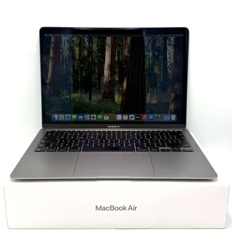 MacBook Air M1 256GB grijs /16GB RAM /zeer net /87% batt /garantie