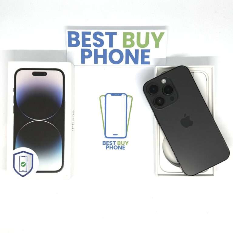 iPhone 14 Pro 128GB zwart /krasvrij /86% batt /garantie