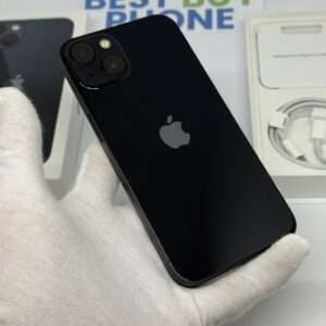 IMG_3810 iPhone 13 128GB zwart /100% batt /krasvrij /garantie