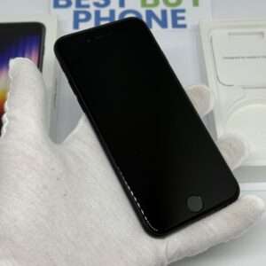 iPhone SE 2022 128GB zwart /krasvrij /99% batt /garantie