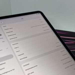 IMG_5463 iPad Pro 6e 12,9 inch M2 512GB grijs 5G /krasvrij /91% batt /garantie