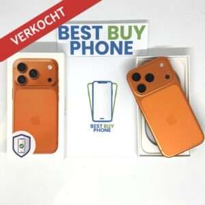 iPhone 17 Pro 256GB oranje /zeer net /100% batt /garantie