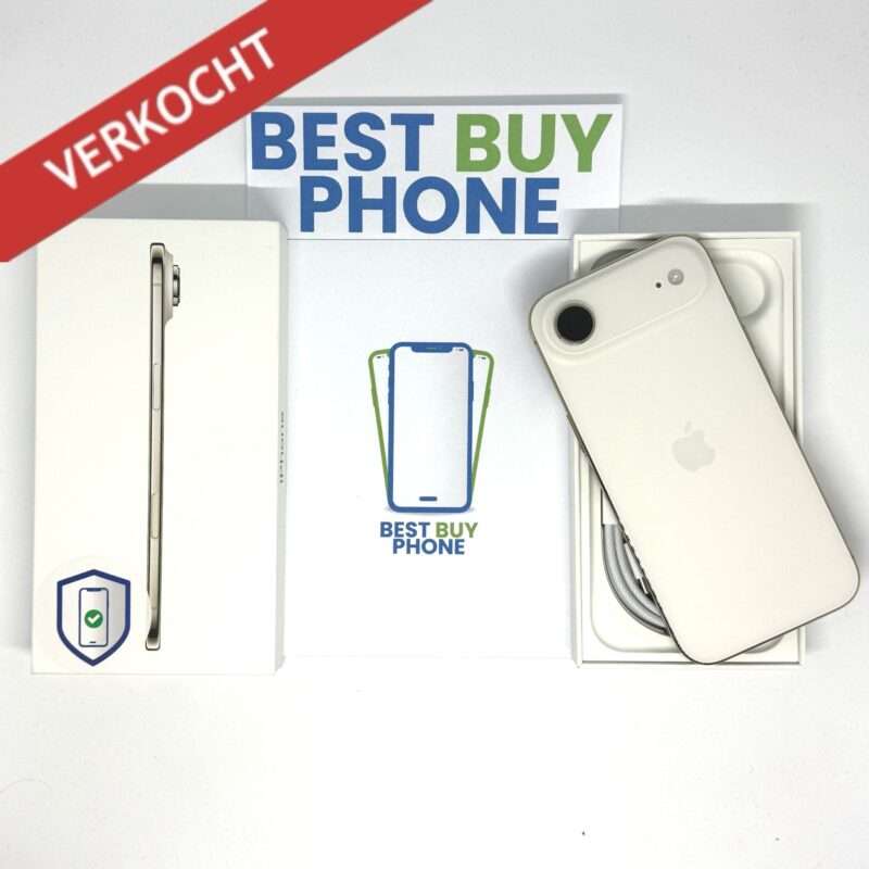 air iPhone Air 256GB goud /100% batt /krasvrij scherm /garantie