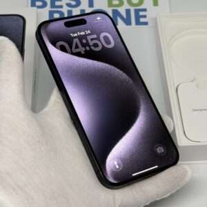 IMG_0044 iPhone 15 Pro 128GB blauw /krasvrij glas /92% batt /garantie