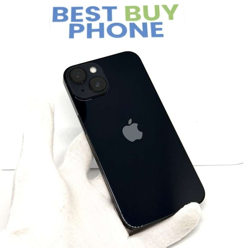 iPhone 14 128GB zwart /krasvrij scherm /85% batt /garantie