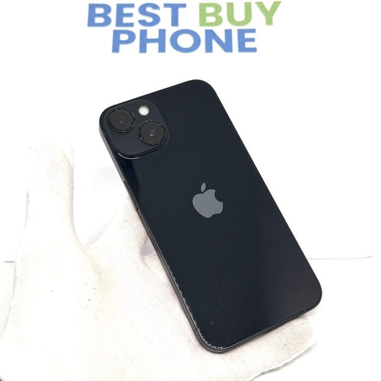 iPhone 14 128GB zwart /krasvrij scherm /85% batt /garantie