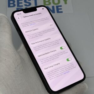 IMG_0698 iPhone 14 128GB zwart /krasvrij scherm /85% batt /garantie