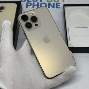 iPhone 13 Pro 256GB goud /zeer net /91% batt /garantie