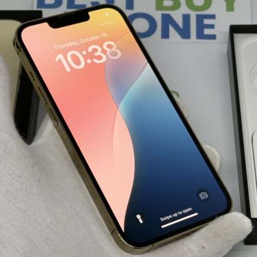 iPhone 13 Pro 256GB goud /zeer net /91% batt /garantie