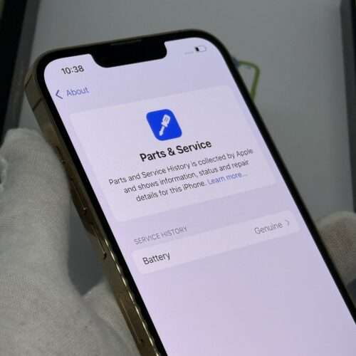 iPhone 13 Pro 256GB goud /zeer net /91% batt /garantie