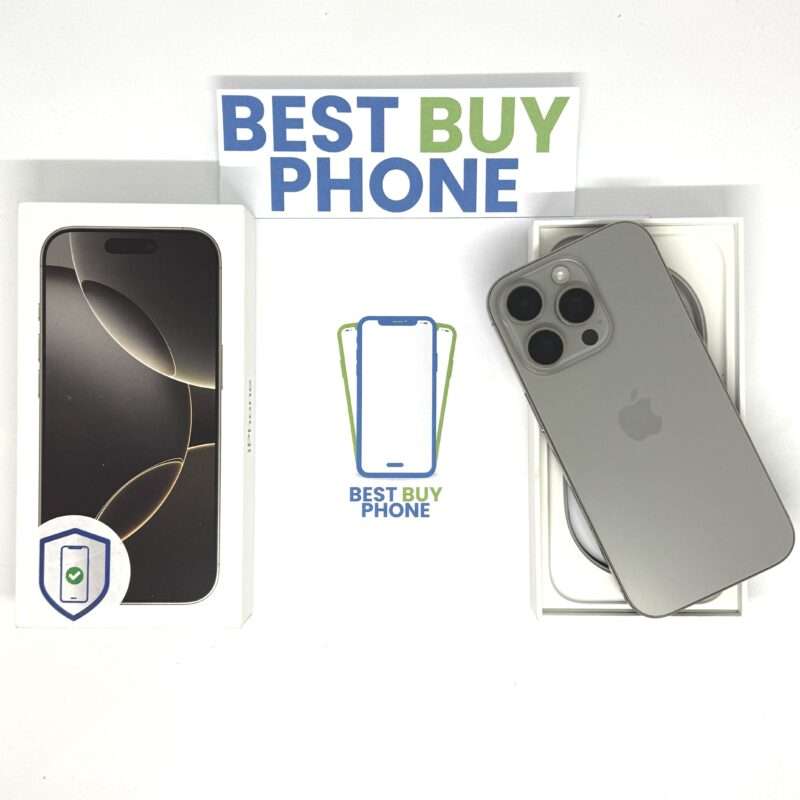 iPhone 16 Pro 128GB naturel /zeer net /93% batt /garantie