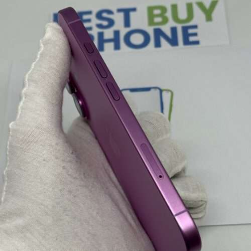 iPhone 16 128GB roze /krasvrij /94% batt /garantie