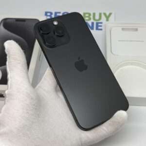 iPhone 15 Pro Max 512GB zwart /kras vrij scherm /89% batt /garantie