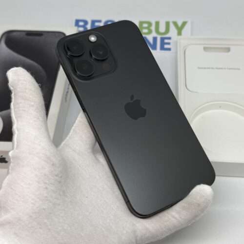 iPhone 15 Pro Max 512GB zwart /kras vrij scherm /89% batt /garantie