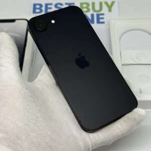 IMG_4598 iPhone 16E 128GB zwart /krasvrij /100% batt /garantie