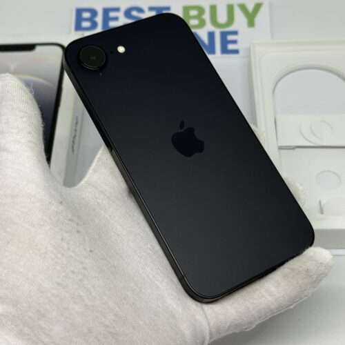 IMG_4598 iPhone 16E 128GB zwart /krasvrij /100% batt /garantie