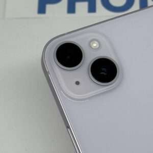 iPhone 14 Plus 128GB paars /krasvrij glas /85% batt /garantie