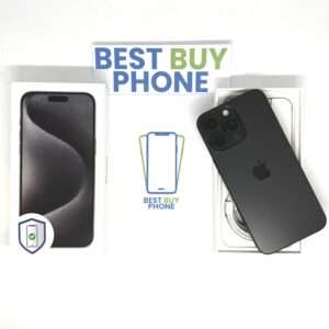 iPhone 15 Pro Max 256GB zwart /kras vrij /88% batt /garantie