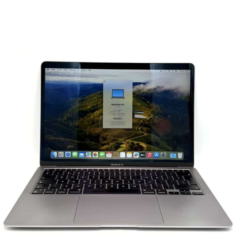 MacBook Air M1 256GB grijs /licht gebruikt /83% batt /garantie