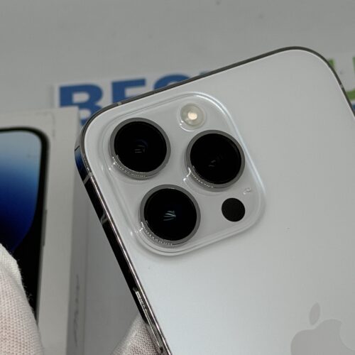 IMG_4841 2 iPhone 14 Pro Max 512GB zilver /zeer net /86% batt /garantie