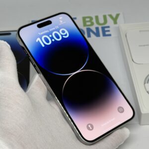 IMG_4842 2 iPhone 14 Pro Max 512GB zilver /zeer net /86% batt /garantie