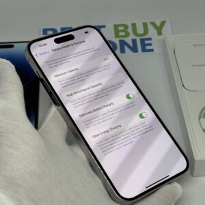 IMG_4843 2 iPhone 14 Pro Max 512GB zilver /zeer net /86% batt /garantie