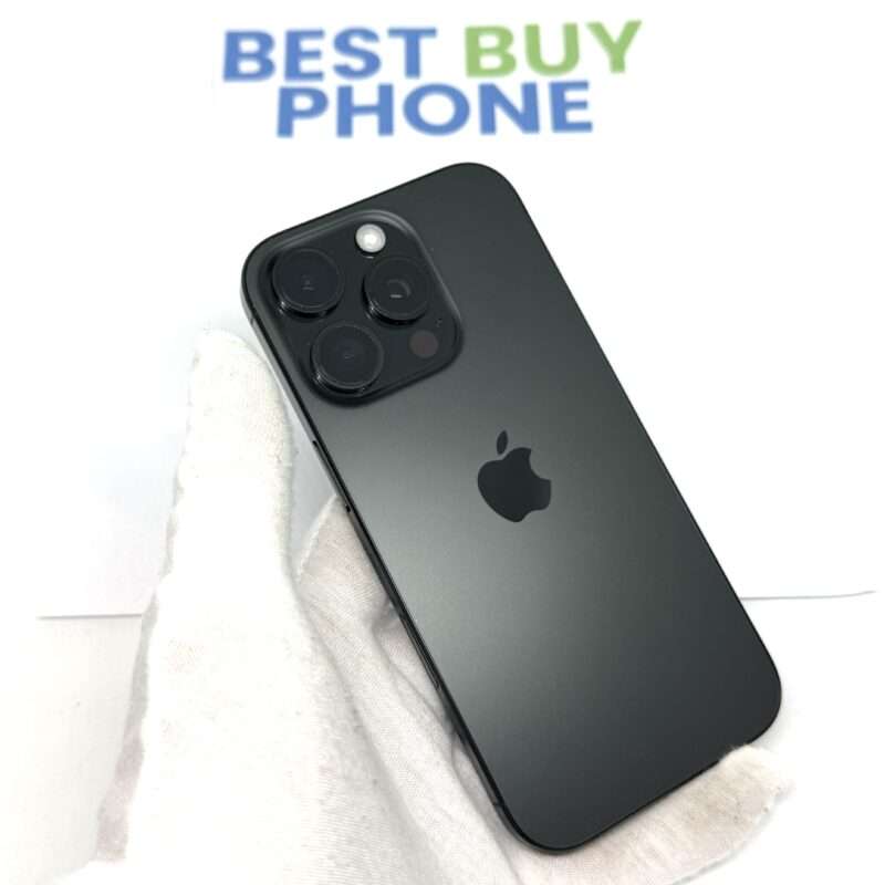 iPhone 16 Pro 128GB zwart /zeer net /100% batt /garantie