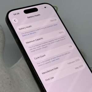 IMG_4856 iPhone 16 Pro 128GB zwart /zeer net /100% batt /garantie