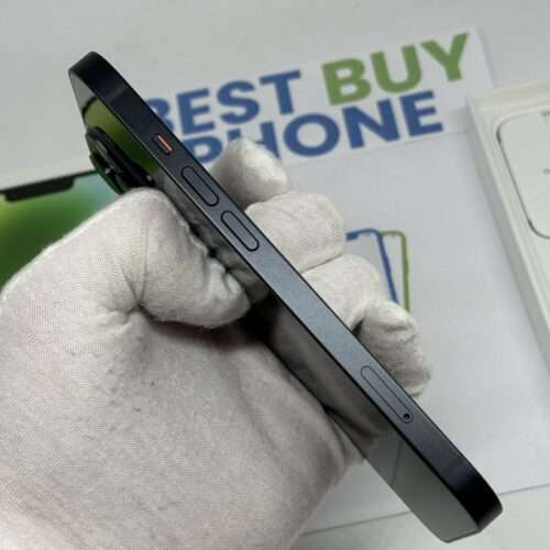 iPhone 14 128GB zwart /krasvrij /85% batt /garantie