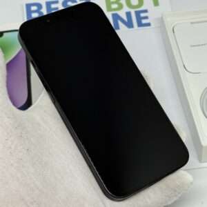 iPhone 14 128GB zwart /krasvrij /85% batt /garantie