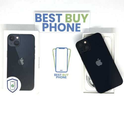 iPhone 13 128GB zwart /96% batt /krasvrij /garantie