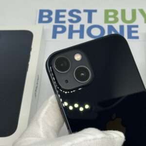 iPhone 13 128GB zwart /96% batt /krasvrij /garantie