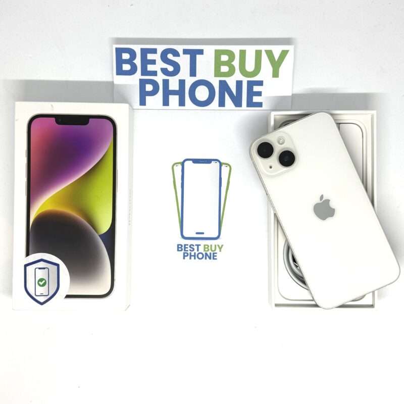 IMG_5014 iPhone 14 128GB wit /krasvrij glas /99% batt /garantie