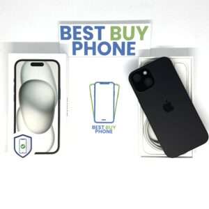 iPhone 15 128GB zwart E-sim /92% batt /zeer net /garantie