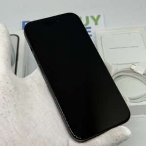 iPhone 15 128GB zwart E-sim /92% batt /zeer net /garantie