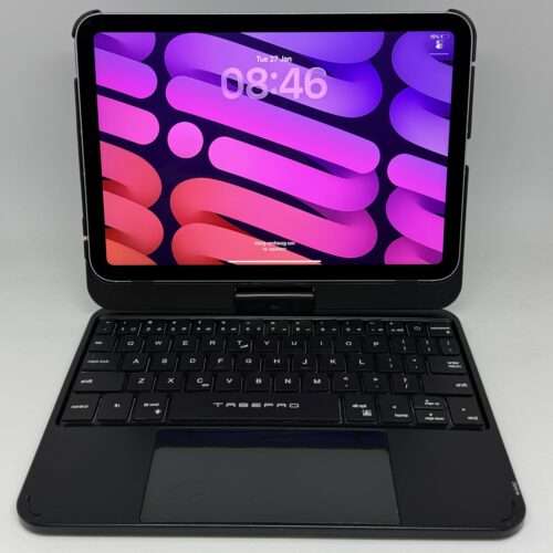 IMG_5080 iPad mini 7e 128GB 5G paars /krasvrij glas /100% batt /garantie