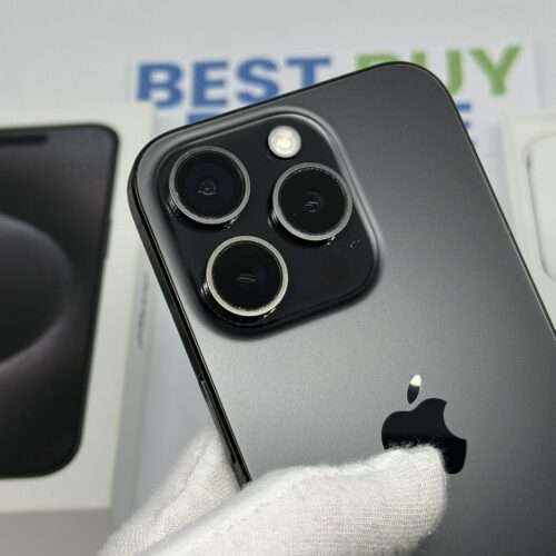 IMG_5104 iPhone 15 pro 128GB zwart /kras vrij /87% batt /garantie