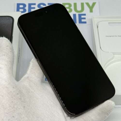 IMG_5105 iPhone 15 pro 128GB zwart /kras vrij /87% batt /garantie