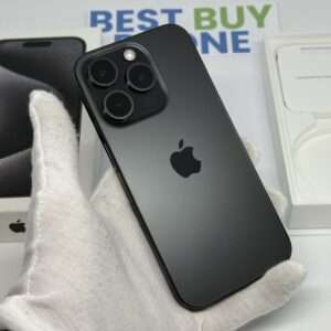 IMG_5106 iPhone 15 pro 128GB zwart /kras vrij /87% batt /garantie