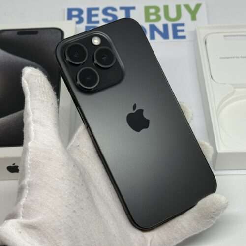 IMG_5106 iPhone 15 pro 128GB zwart /kras vrij /87% batt /garantie