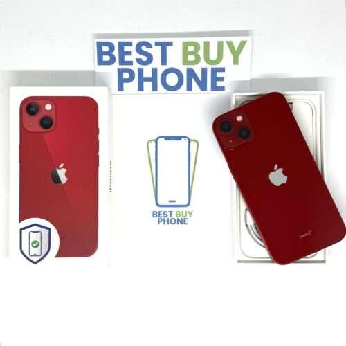 iPhone 13 512GB rood /zeer net /86% batt /garantie