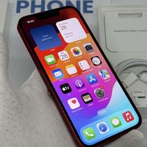 iPhone 13 512GB rood /zeer net /86% batt /garantie