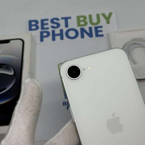 IMG_5235 iPhone 16E 256GB wit /ongebruikt + 12 maanden garantie