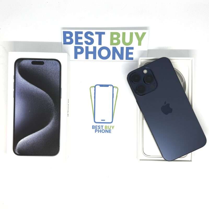 iPhone 15 Pro Max 256GB blauw /zichtbaar gebruikt /88% batt /garantie