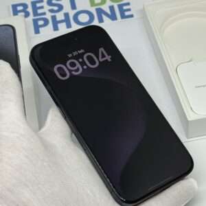 IMG_6027 iPhone 15 pro 256GB blauw /krasvrij glas /87% batt /garantie