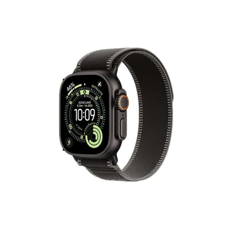 Apple Watch Ultra 3 zwart trail loop /kras vrij /100% batt /garantie